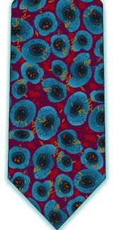Tuberculosis Neck Tie (Red & Blue)