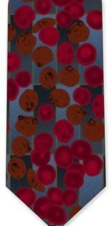 Malaria /RBCs Neck Tie (Blue & Red)