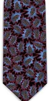 Testosterone Neck Tie (Red & Blue)