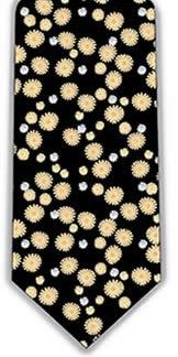 SARS Neck Tie (Black & Ecru)