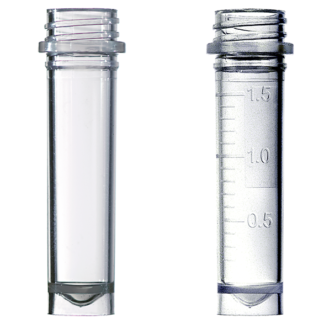 2.0ml Screw Cap MicroTubes (Clear/Natural)