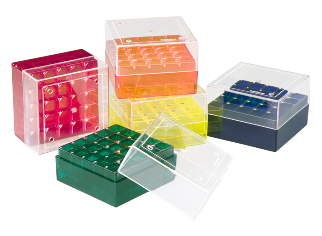 25 Place CryoFreeze Standard Storage Racks (1.0ml/1.8ml Tubes)