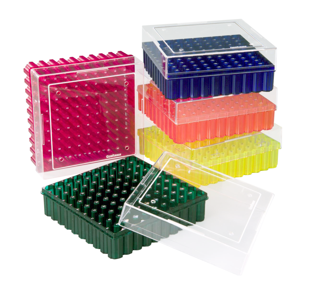 100 Place Standard CryoFreeze Storage Racks (1.0ml/1.8ml Tubes)