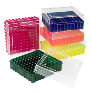 100 Place Standard CryoFreeze Storage Racks (1.0ml/1.8ml Tubes)
