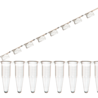 UltraFluz z 0.2ml 8-Tubes per Strip with attached 8-Strip Caps