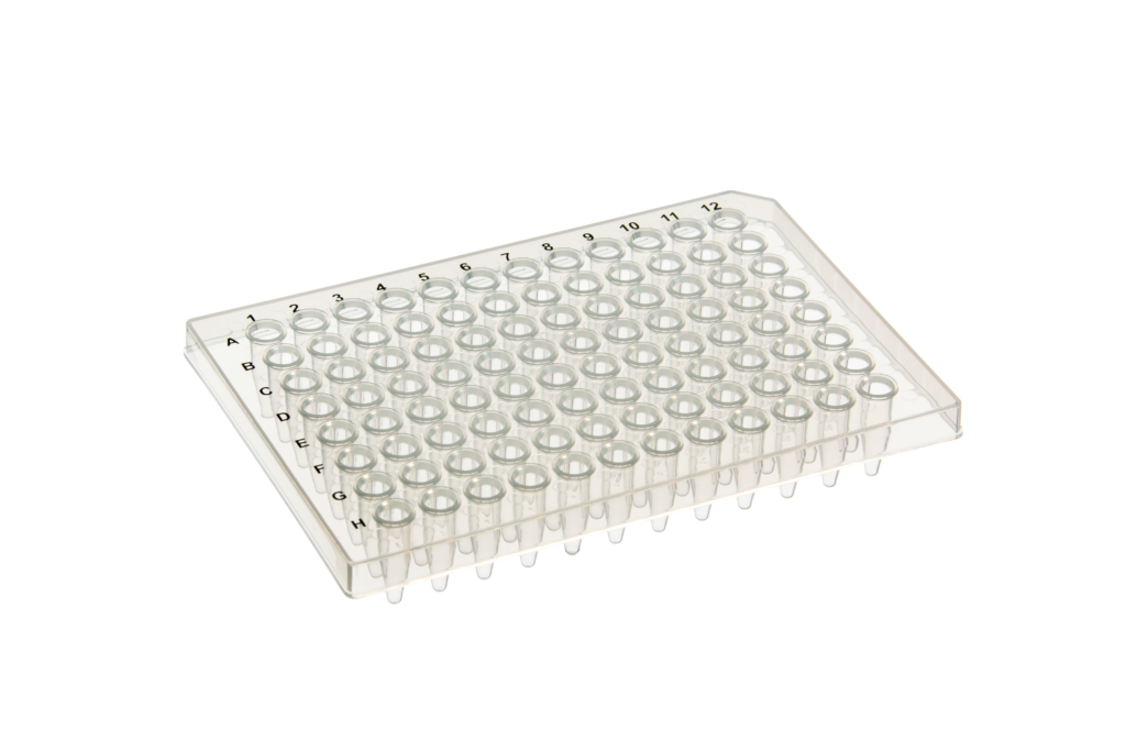 UltraFlux Semi-Skirted 96 Well PCR Plates 0.2ml Straight Side