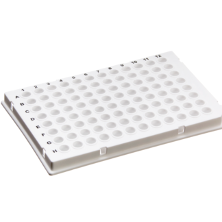 UltraFlux Semi-Skirted 96 Well 0.1ml Low-Profile PCR Plates LightCycler Type,White