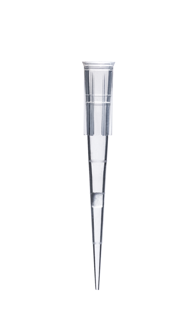 20ul Vertex Pipette Tips with NoStick Resin (Racked)