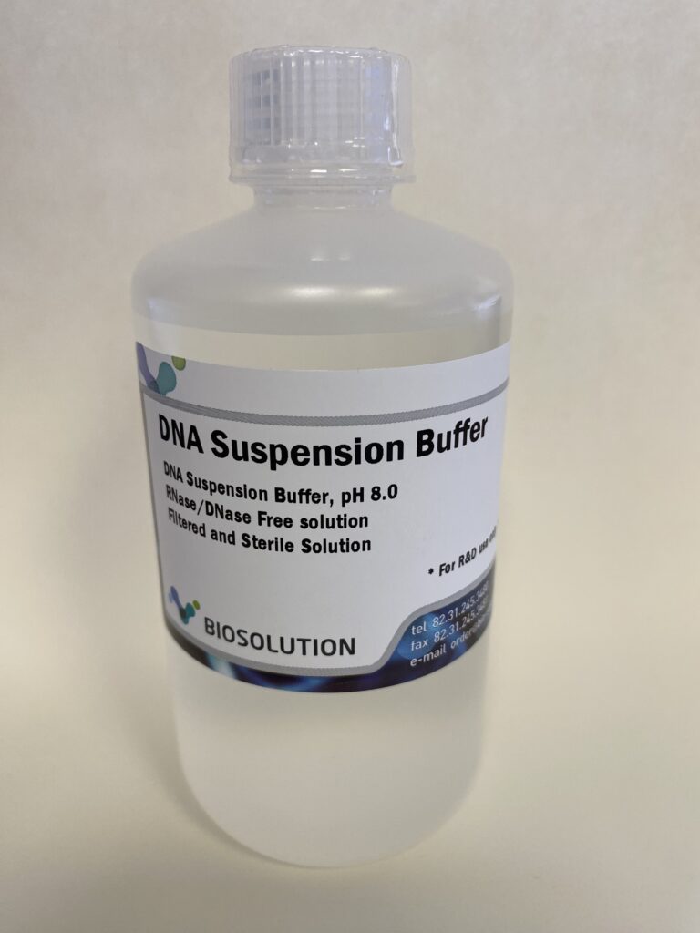 DNA Suspension Buffer – Sterile Solution. (250ml)