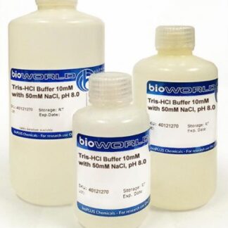 Tris-HCl Buffer 10mM with 50mM NaCl, pH 8.0
