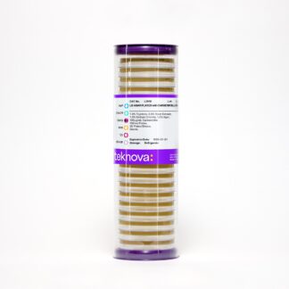 LB Agar Plates with Carbenicillin-100. 100mm, 20 Plates per Sleeve, Sterile.