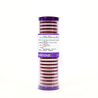 Tryptic Soy Agar Plates with 5% Sheep's Blood, 100mm, 20 Plates/Sleeve, Sterile.