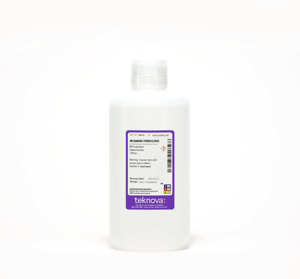 6M Guanidine Hydrochloride. 1000mL, Non-Sterile.