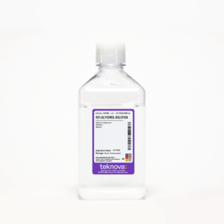 50% (v/v) Glycerol Solution. 1000mL, Sterile.