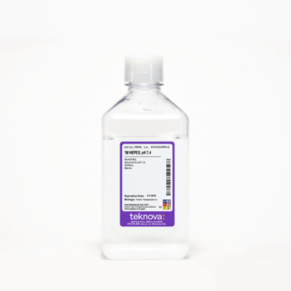 1M HEPES, pH 7.4. 1000mL, Sterile.