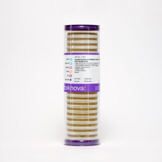 LB Agar Plates with Animal Free Soytone and Spectinomycin-50. 100mm, 20 Plates per Sleeve, Sterile.