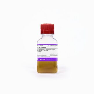 LB Low Salt Top Agar. 100mL, Sterile.