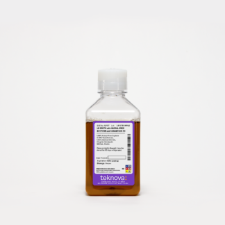 LB Broth with Animal-Free Soytone and Kanamycin-50. 1000mL, Sterile.