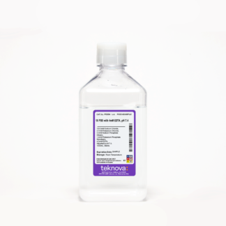 1X PBS with 4mM EDTA, pH 7.4. 1000mL, Sterile.