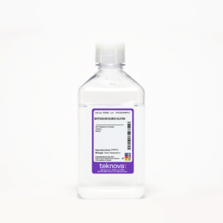 2M Potassium Chloride Solution. 1000 mL, Sterile.