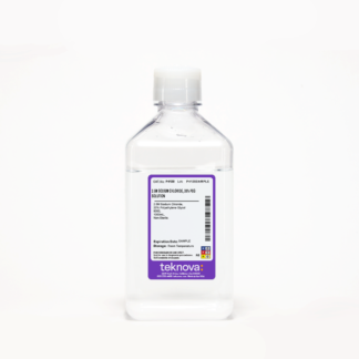 2.5M Sodium Chloride, 20% PEG Solution. 1000mL, Non-Sterile.