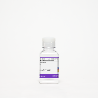 Sterile Saline Solution. 250mL, Sterile.