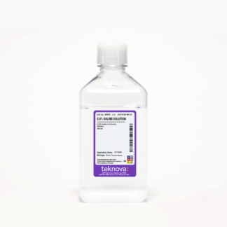 0.9% Saline Solution. 1000 ml, Sterile