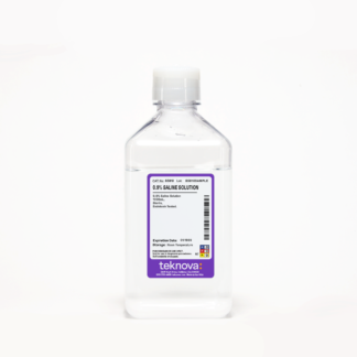 0.9% Saline Solution. 1000mL, Sterile. Endotoxin Tested.