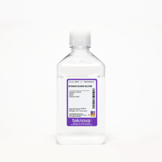5M Sodium Chloride Solution. 1000mL, Endotoxin Tested,  Sterile.