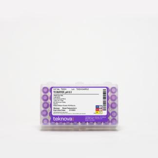 TE Buffer (10mM Tris, 1mM EDTA), pH 8.0. 1mL, 50-Pack, Sterile. DNase/RNase/PCR