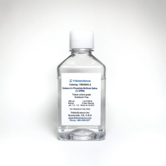Dulbecco’s Phosphate Buffered Saline (DPBS), Calcium and Magnesium, Endotoxin-free, Sterile