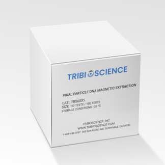 Viral particle DNA Magnetic Extraction