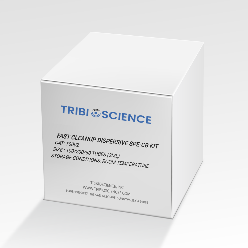 Fast Cleanup Dispersive SPE-CB in 2 ml Tube for AOAC 2007.01 Method