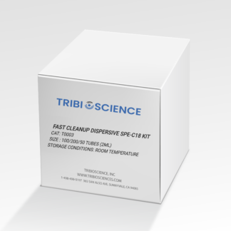 Fast Cleanup Dispersive SP-C18 in 2 ml Tube for AOAC 2007.01 Method